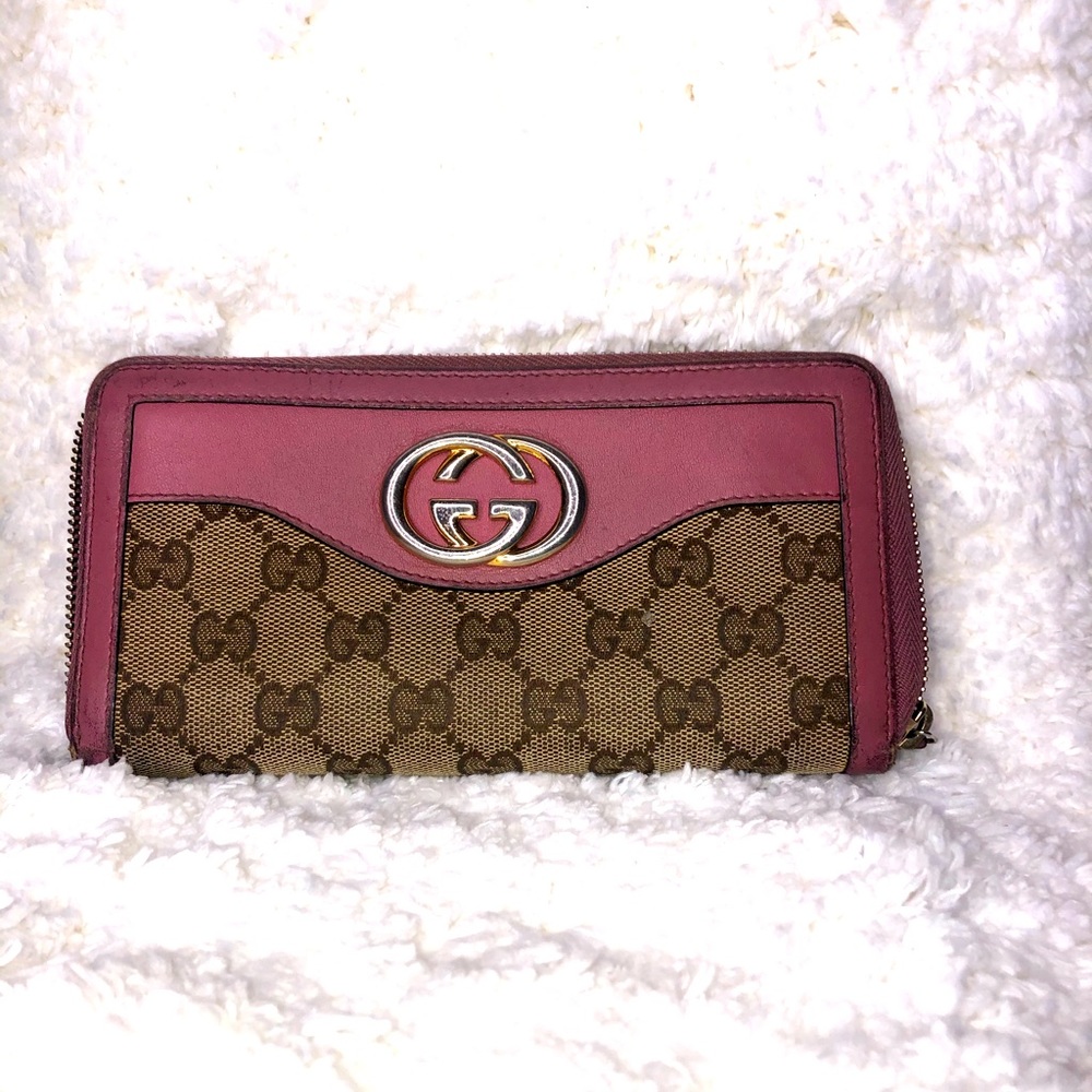 🔥SALE🔥 GUCCI long zippy wallet